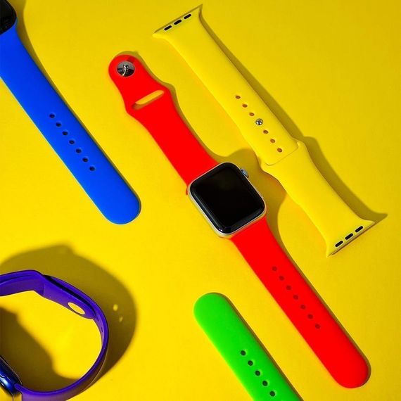 Ремешок для Apple Watch Sport Band 38/40/41 mm (S/M&M/L) 3pcs, ремешок для часов apple, dark olive, Apple Watch, 38/40/41 mm (S/M & M/L) 3pcs | Зображення 2