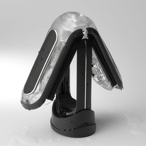 Вібромастурбатор Tenga Flip Zero Electronic Vibration Black, змінна інтенсивність, розкладний Sex Aura | Зображення 5