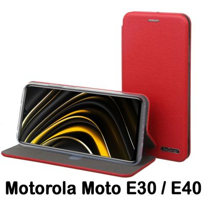 Чехол для мобильного телефона BeCover Exclusive Motorola Moto E30 / E40 Burgundy Red (707906)