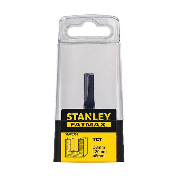 Фреза по дереву пазова пряма діаметром 8 мм STANLEY STA80301 | Зображення 1
