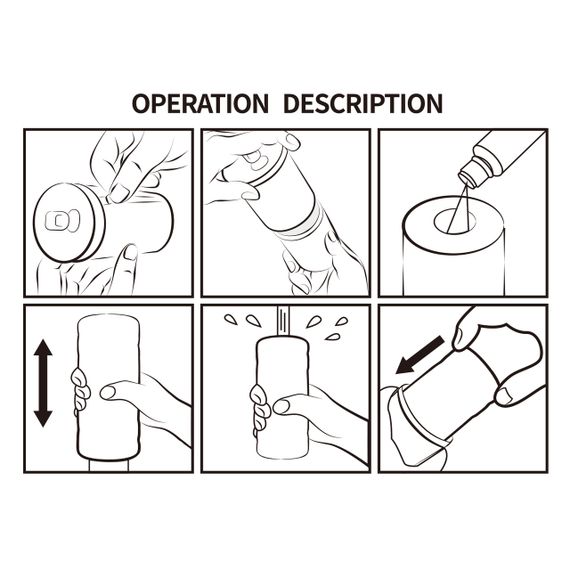 Мастурбатор - Pretty Love Pop-Top Can Masturbator Blue sexstyle | Зображення 6