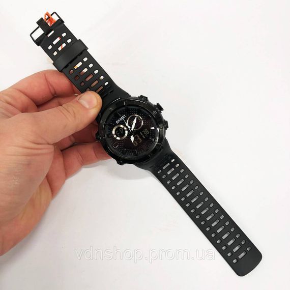 Спортивні міцні годинники SKMEI 2014BKBK, Годинники тактичні протиударні кварцові армійські FK-75 | Зображення 1
