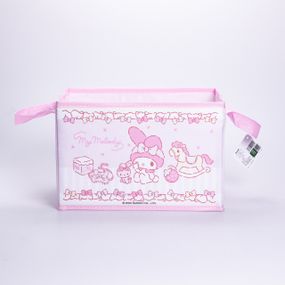 Корзина для игрушек 30×20×20 (см) мягкая складная Розовый HP-41-7P