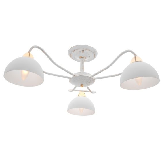 Люстра потолочная в спальню E14 40W WH (LK-636C/3) | Зображення 2