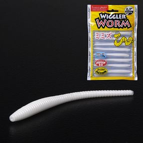 Слаги 2,3" съедобные искусственные LJ Лаки Джон Pro Series WIGGLER WORM 140153-033