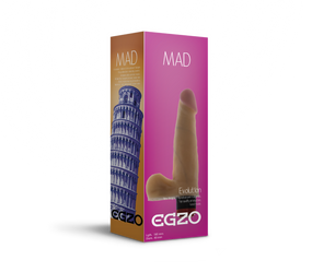 Вібратор EGZO Ciberskin V003 ( 18,5 см х 4 см ) sexstyle