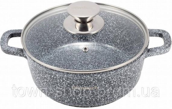 Кастрюля Ofenbach Snow Marble 4.5л индукционная с антипригарным покрытием NB-100501