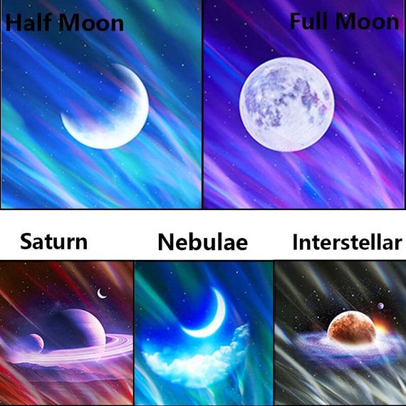 Проектор-ночник Magic Star E12B 2400 mAh White | Зображення 2