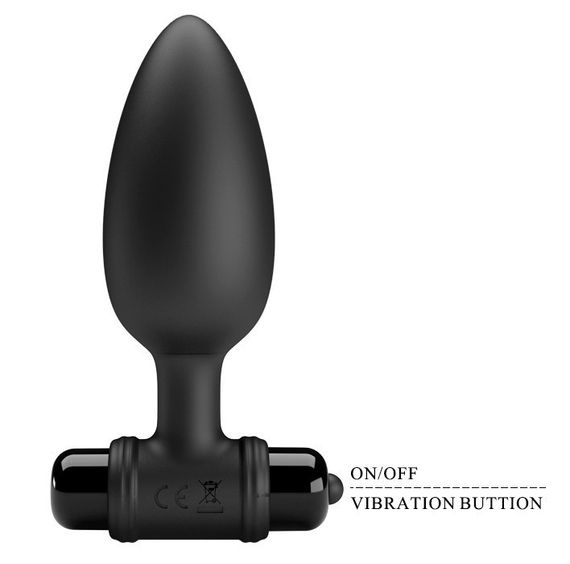 Анальний стимулятор з вібрацією Pretty Love Vibra Butt Plug II, BI-040107 Sex Aura | Зображення 6