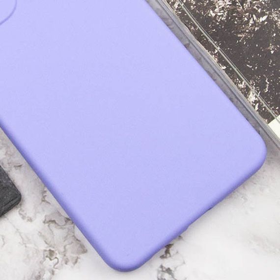 Чехол Silicone Cover Lakshmi Full Camera (AAA) для Xiaomi Redmi 10C Сиреневый / Dasheen | Зображення 2