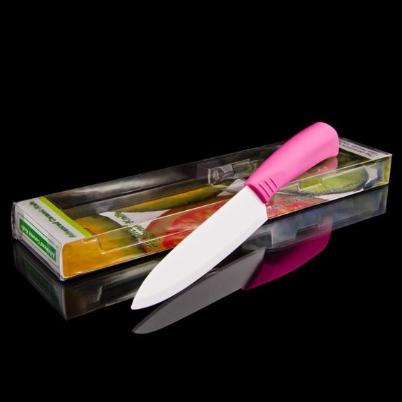 Ніж великий керамічний 15см Pink (NS7KN2)