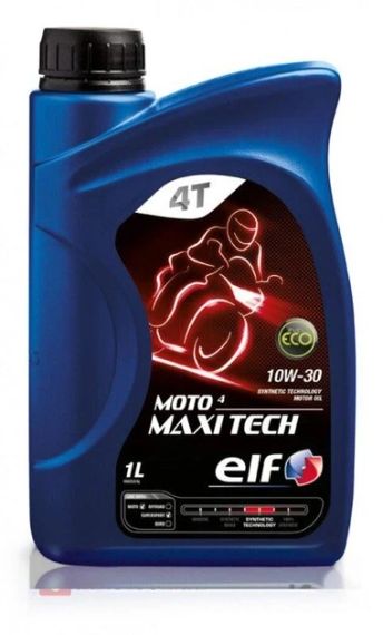 Олива моторна ELF 4T MAXI TECH 10W30 1Л "API SJ JASO MA"