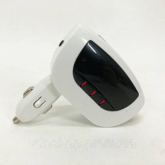 FM-трансмиттер с USB для автомобиля, Устройство в машину для музыки Блютуз трансмиттер авто JA-96 | Зображення 3