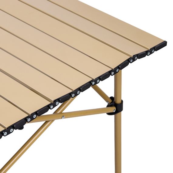 Складаний стіл для пікніків 95 x 55 x 50 см, бежевий | Зображення 4