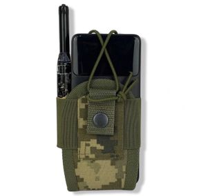 Підсумок під рацію CORDURA 1000D 15х8х3 см Піксель