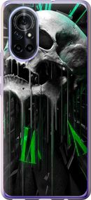 Чехол на Huawei Nova 8 Череп-часы "4100u-2245-17620"