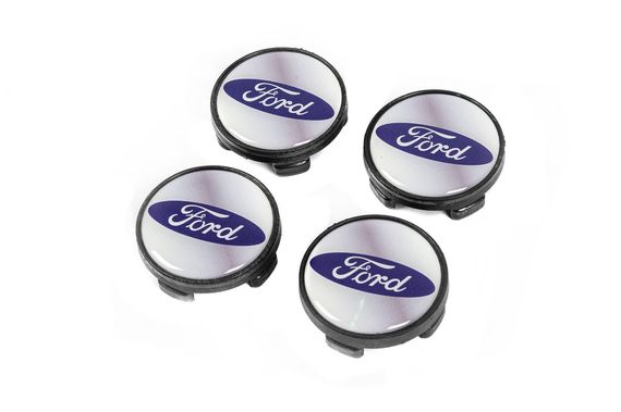 Ковпачки на диски 53/51мм сірі frd5351g (4 шт) для Тюнінг Ford | Зображення 1