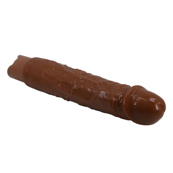 Реалістичний вібратор - Pretty Love Rufus Realistic Vibrating Dildo Brown Sex Aura | Зображення 5