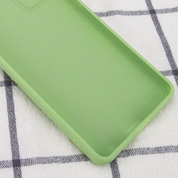 Силиконовый чехол Candy Full Camera для Realme C55 Фисташковый | Зображення 2