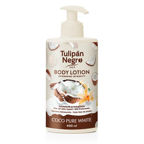 Лосьйон для тіла Tulipan Negro Body Lotion - Coco Pure White (400 ml)