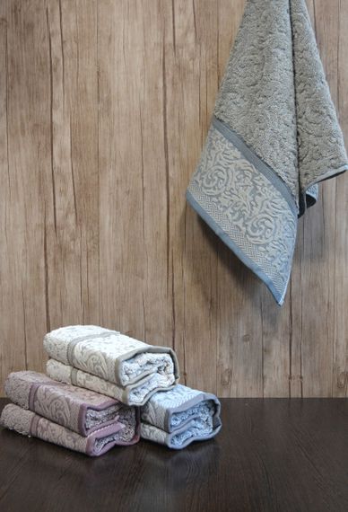 Набор полотенец 70х140 см Pupilla Collection Dallas, банные 4 шт. | Зображення 1