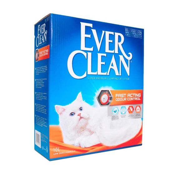 Бентонитовый наполнитель Ever Clean Fast Acting Odour Control 10 л