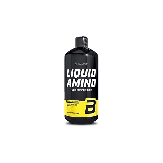 Амінокомплекс для спорту BioTechUSA Liquid Amino 1000 ml /25 servings/ Lemon