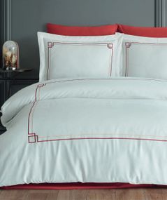 Комплект постільної білизни Maribor Exclusive Satin  200х220 см Poem Kiremit