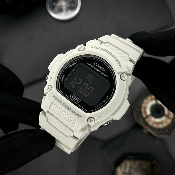 Чоловічий годинник Casio W-219HC-8B | Зображення 4