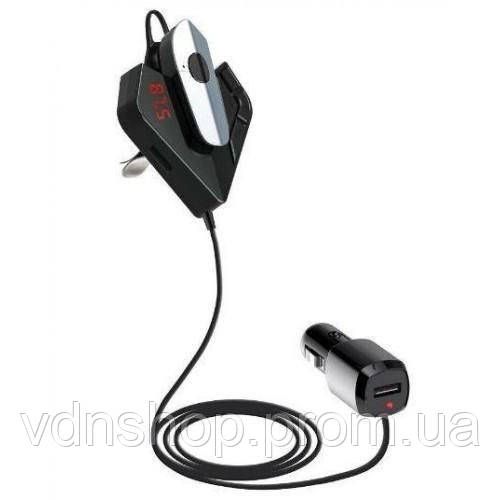 Адаптер для музики в автомобілі FM V11 BT, Fm-модулятор з можливістю регулювання частоти WG-89 | Зображення 3