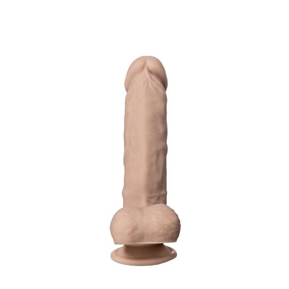 Фалоімітатор SilexD Tomas Real Skin Flesh (9in MODEL 1), суперсофт-силікон+Silexpan, діаметр 4,9 см Sex Aura | Зображення 4