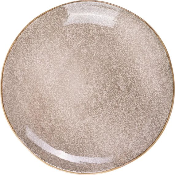 Тарелка десертная Krauff Grey Ferns L.Glinska 24-319-007 21 см