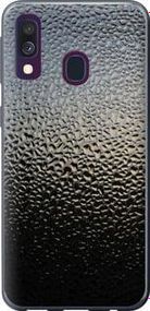 Чехол на Samsung Galaxy A40 2019 A405F Мокрое стекло из пластика FCh_015486