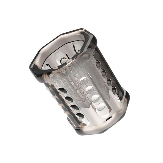 Насадка на пенис Pretty Love стимулирующая, прозрачная, 5.5 х 3.2 см sexstyle | Зображення 5