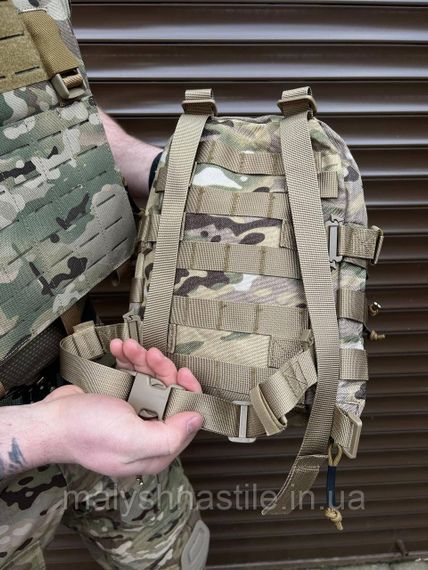 Штурмовий рюкзак для плитоноски , на кріплення Molle 7/8 літрів | Зображення 5