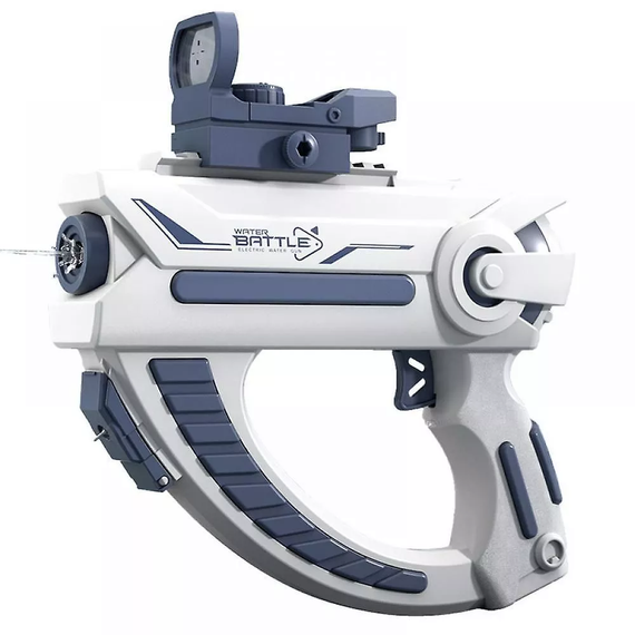 Дитячий водяний автомат на акумуляторі Water Space Gun, водяний пістолет на акумуляторі, водяний бластер на акумуляторі | Зображення 2