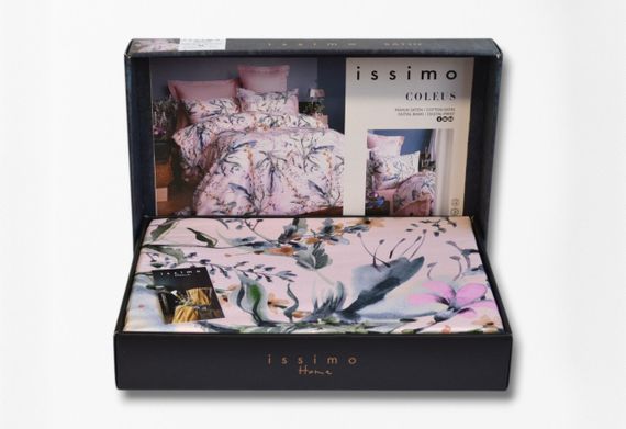 Комплект постельного белья Issimo Digital Satin 200х220 см Coleus | Зображення 4