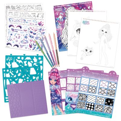 Набор для творчества Nebulous Stars Скетчбук Кристалія. Мотиви самоцвітів (11140) | Зображення 2