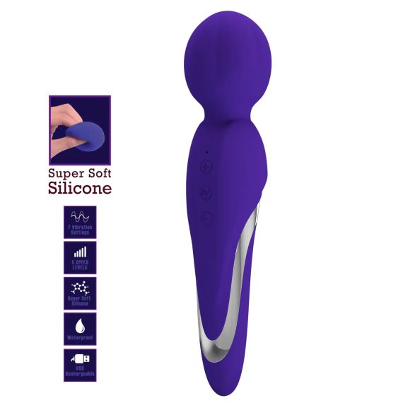 Вибромассажер Pretty Love - Fitzgerald USB Violet, BI-014622-3 Sex Aura | Зображення 1