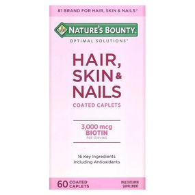 Витаминно-минеральный комплекс Nature's Bounty Витамины для Волос, Кожи и Ногтей, Hair, Skin & Nails, 60