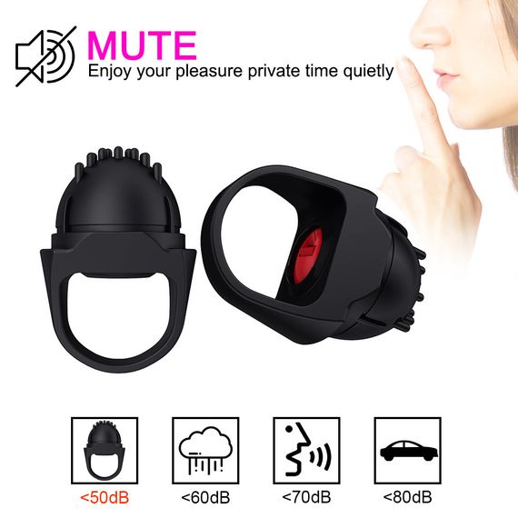 Насадка на палець "Magic ring", 10 режимів вібрації Sex Aura | Зображення 1