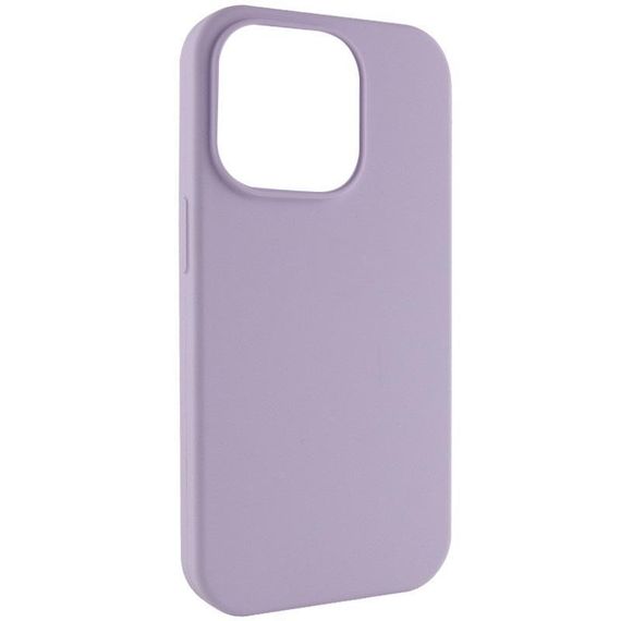 Чохол Silicone Case Full Protective (AA) NO LOGO для Apple iPhone 15 Pro (6.1") Бузковий / Lilac | Зображення 1