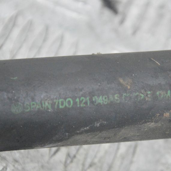 Патрубок системи охолодження 2.5 TDI Volkswagen T4 1995-2003 Шланг радіатора Фольксваген т4 7D0121049AS | Зображення 4