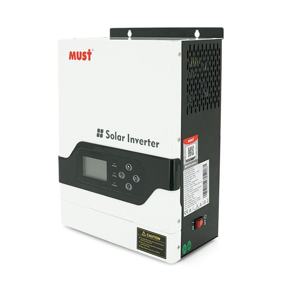 Гiбрiдний ДБЖ  MUST PV18-1512VPM, 1500W, 12V, ток заряда 10/20А, 160-275V, MPPT (60А, 15-145 Vdc) | Зображення 1