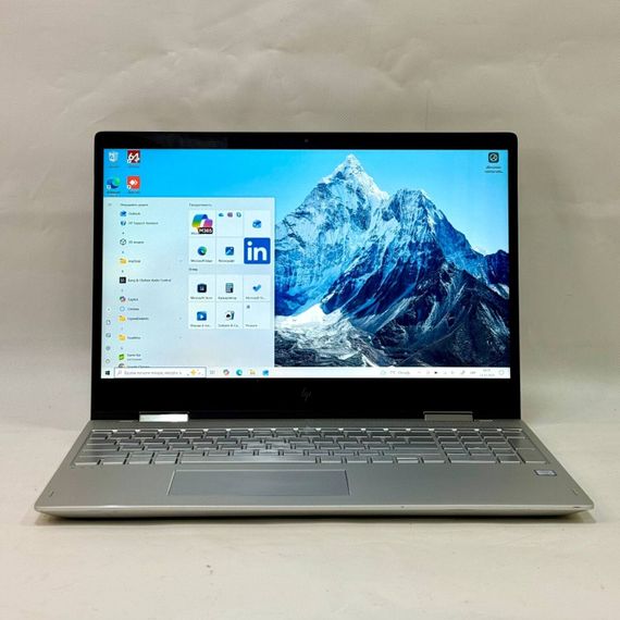 Ноутбук-трансформер Б-клаcс HP Envy x360 15m-bp012dx / 15.6" (1920x1080) IPS Touch / Intel Core i5-7200U (2 (4) ядер по 2.5 - 3.1 GHz) / 12 GB DDR4 / 256 GB SSD + 320 GB HDD / Intel HD Graphics 620 / WebCam / Windows 10 Pro б/у | Зображення 1