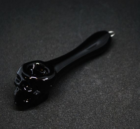 Стеклянная трубка Skull Pipe Зеленый | Зображення 7