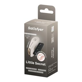 Кліторальний вібратор - Satisfyer Battery Powered Little Secret Beige Sex Aura