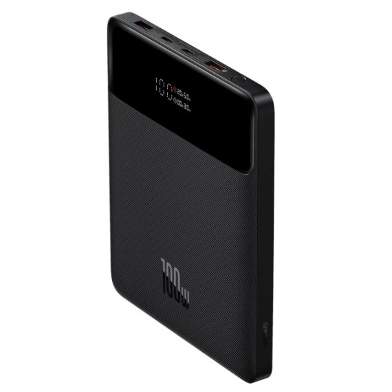 Портативное зарядное устройство Baseus Blade Digital Display 20000 mAh PD 100W Black | Зображення 5