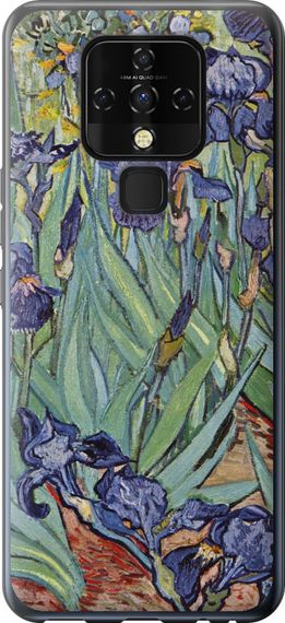 Чехол на Tecno Camon 16 SE CE7j Винсент Ван Гог. Ирисы "161u-2398-17620"