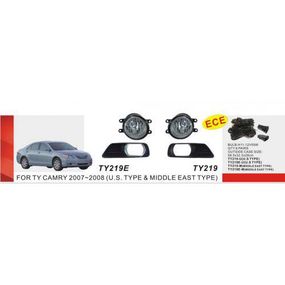 Фари дод. модель Toyota Camry 40 2006-09/TY-219Е-U/H11-12V55W/ел.проводка